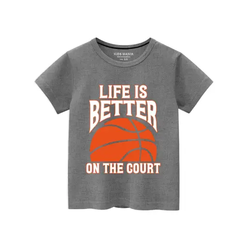 Life is Better on The Court Comfort Cotton Tee